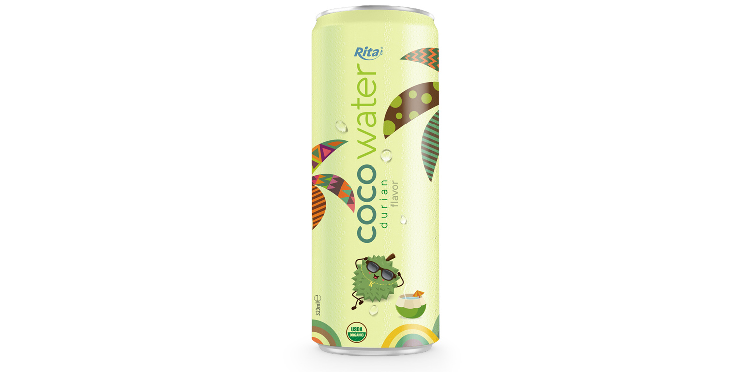 Coconut water wholesale price with durian 320ml